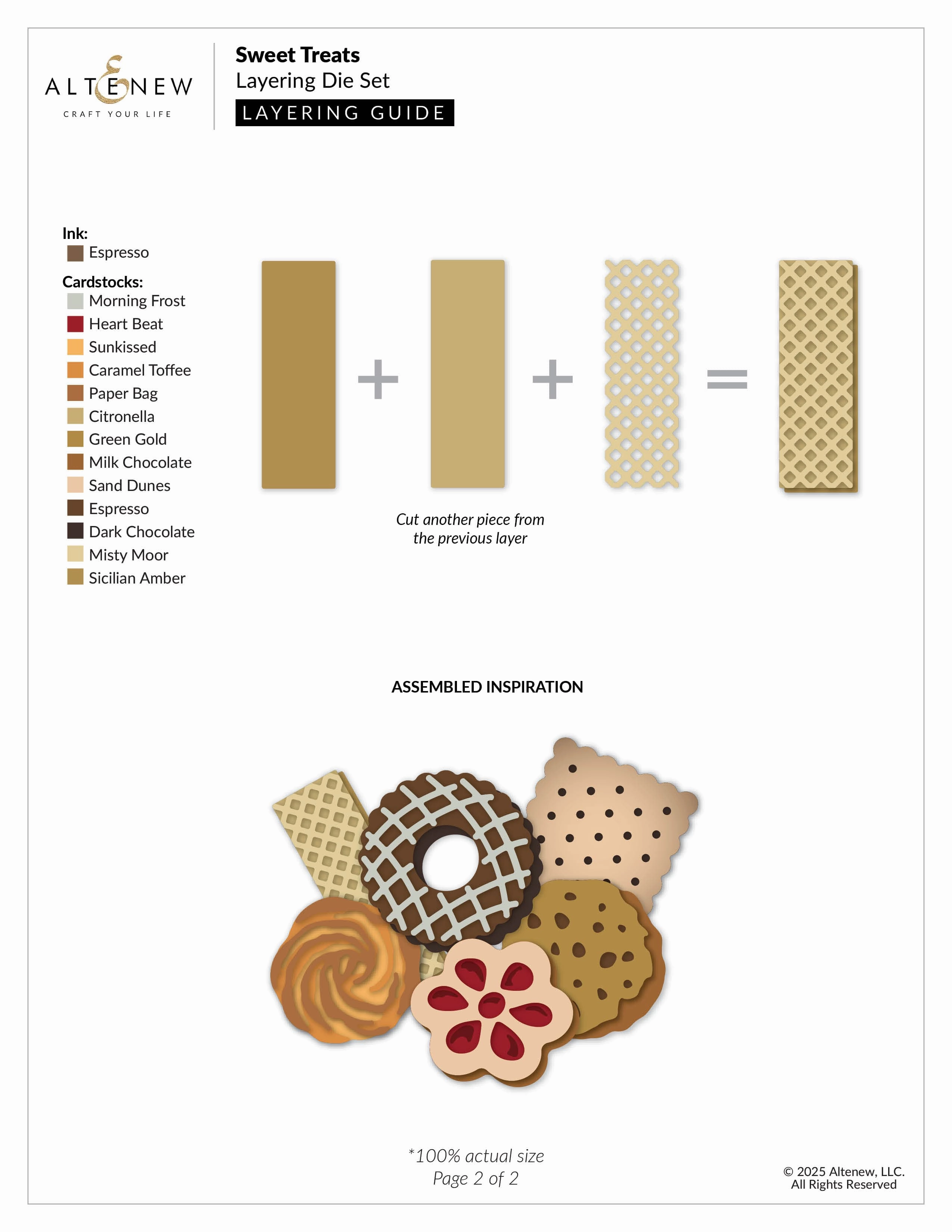 Sweet Treats Layering Die Set daily compact