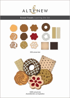 Sweet Treats Layering Die Set steel sleek