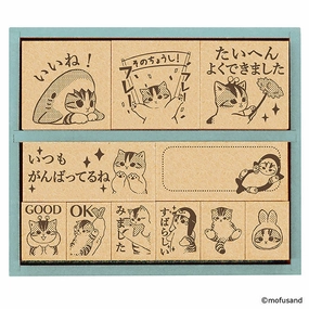 shiny Mofusand Stamp Set