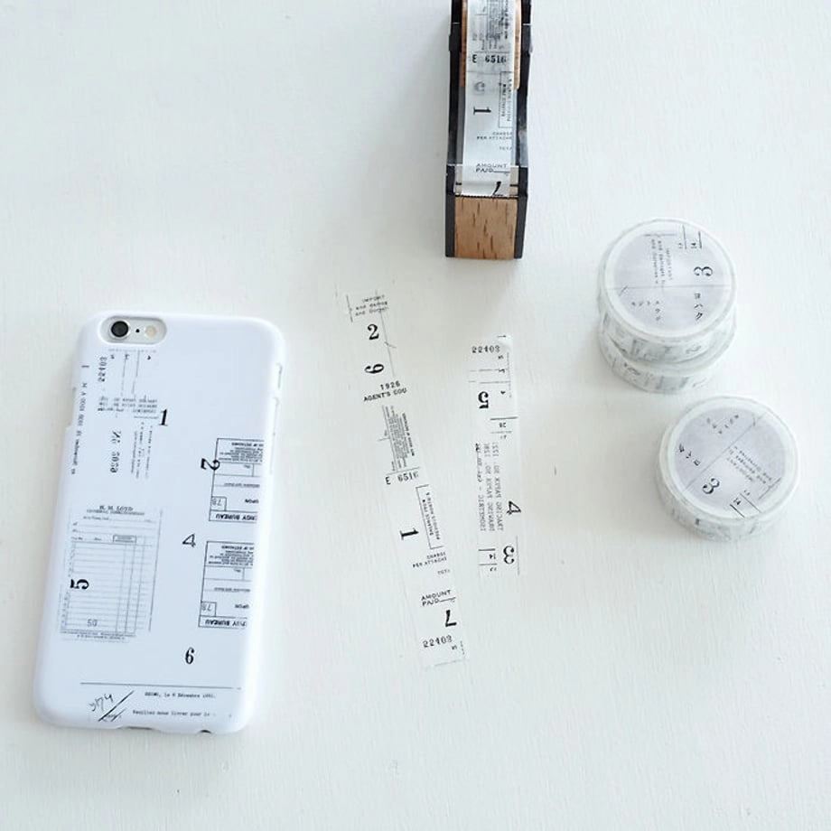 Mojito Suuji Washi Tape manual cool