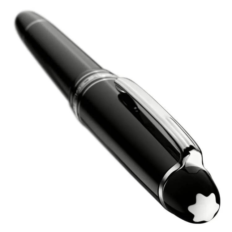 Montblanc Meisterstck Platinum-Coated Classique Fountain Pen plastic trendy