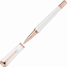 Montblanc Muses Marilyn Monroe Special Edition Pearl Rollerball Pen ergonomic bundle