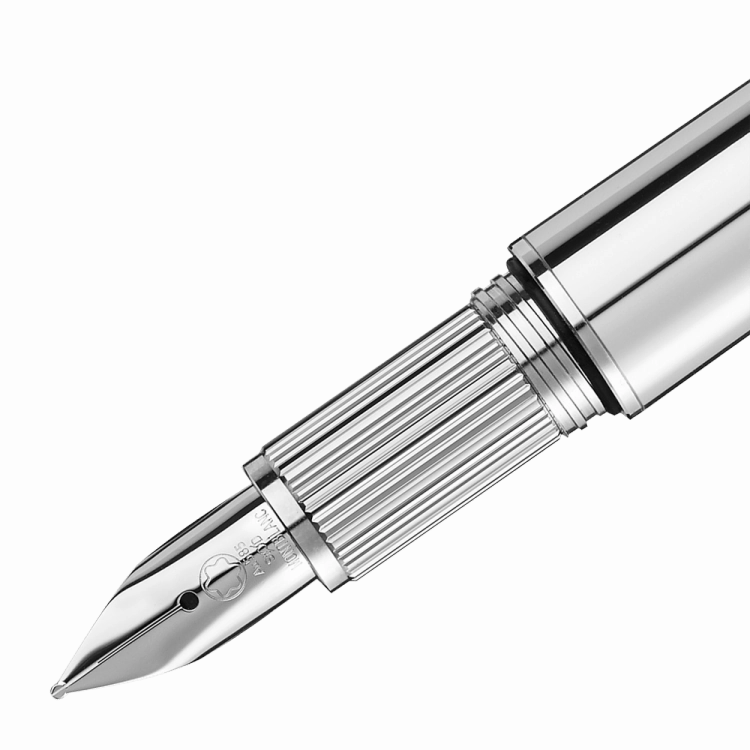 bright neutral Montblanc Starwalker Metal Fountain Pen