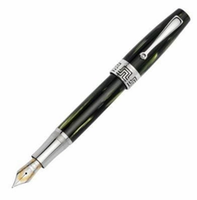 Montegrappa Extra 1930 Bamboo Black Fountain Pen ceramic waterproof