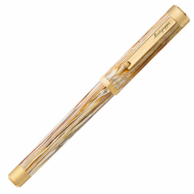 luxury plastic Montegrappa Zero Caramel Rollerball Pen