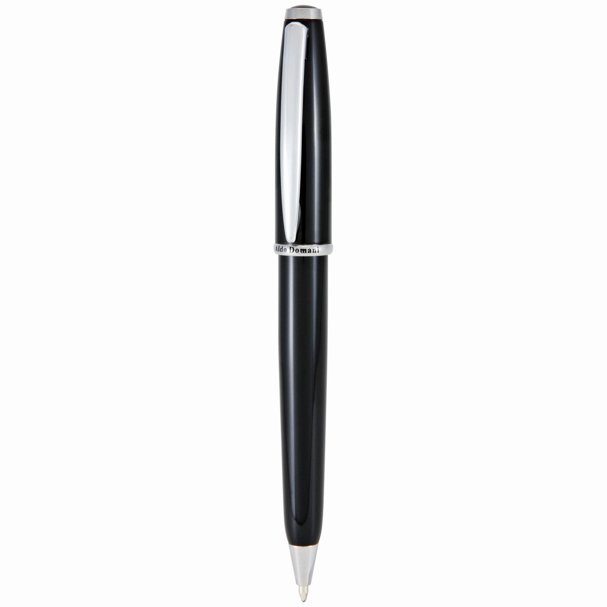 tiny Monteverde Aldo Domani Black Ballpoint Pen