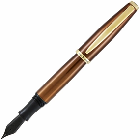 large Monteverde Aldo Domani Brown Fountain Pen