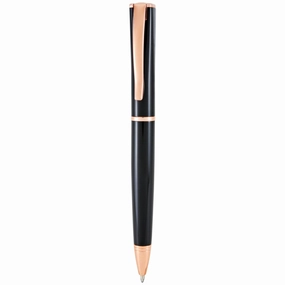 special gift Monteverde Impressa Black Rose Gold Ballpoint Pen