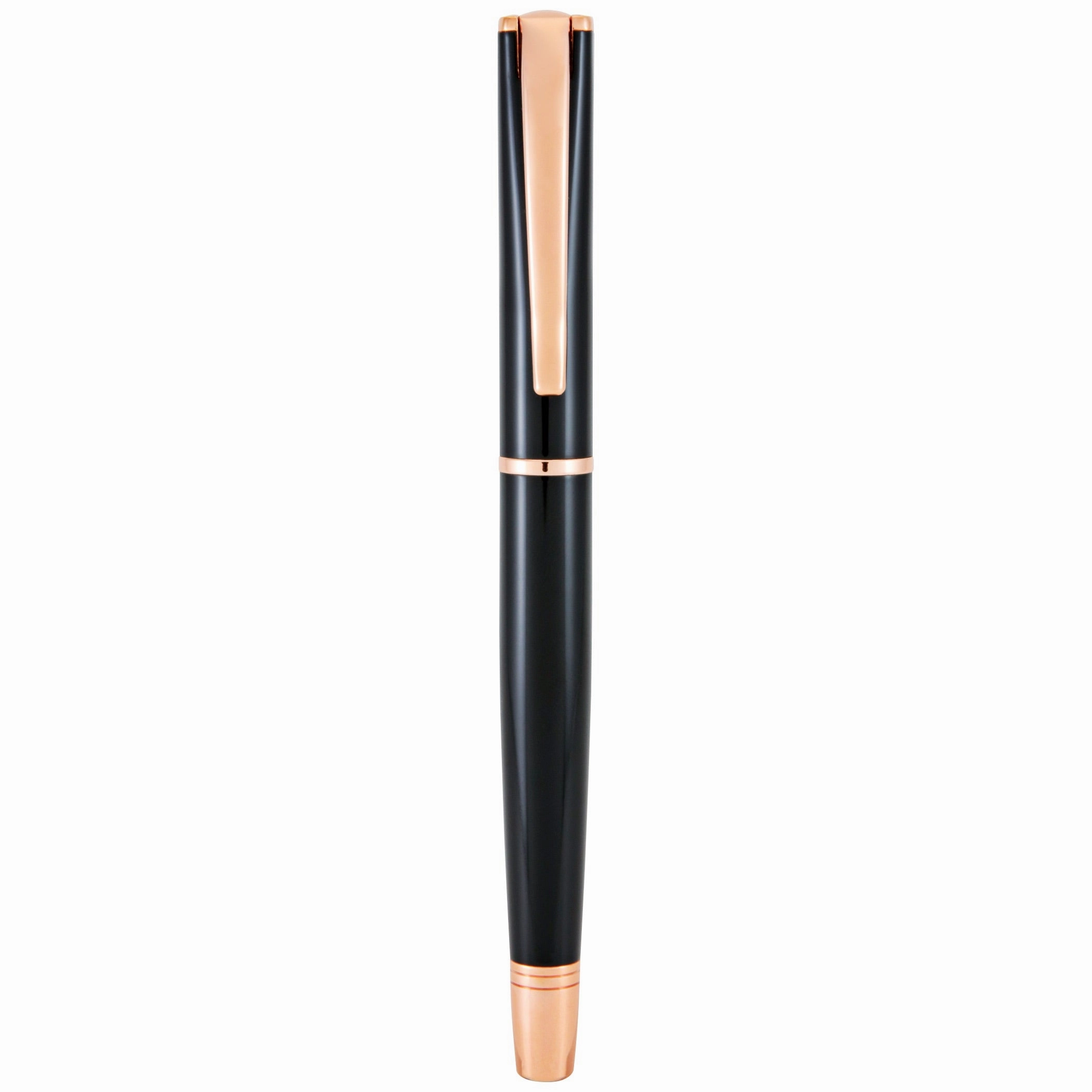 musthave Monteverde Impressa Black Rose Gold Rollerball Pen