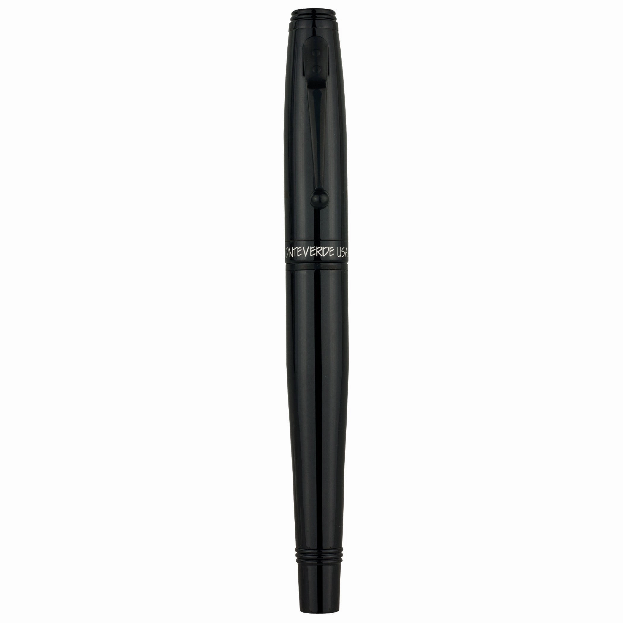 Monteverde Invincia Color Fusion Stealth Black Fountain Pen antislip