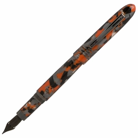 Monteverde Mountains Of The World Orange Fountain Pen wooden
