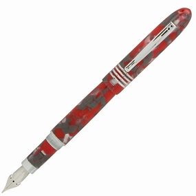 solid Monteverde Mountains Of The World Ruby Fountain Pen