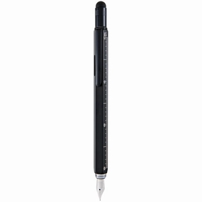 cool finest Monteverde One Touch Stylus Tool Black Fountain Pen