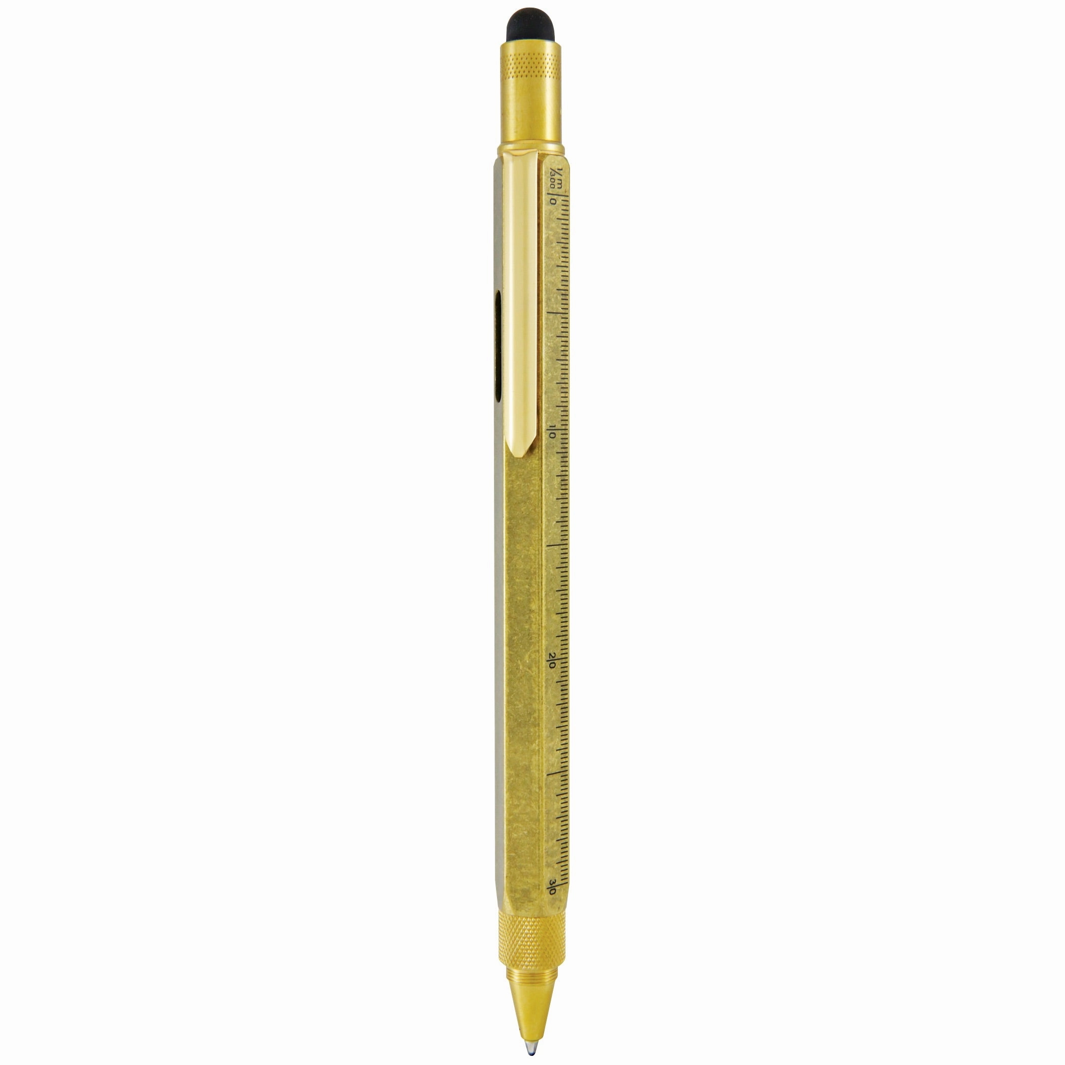 biodegradable Monteverde One Touch Stylus Tool Brass Ballpoint Pen