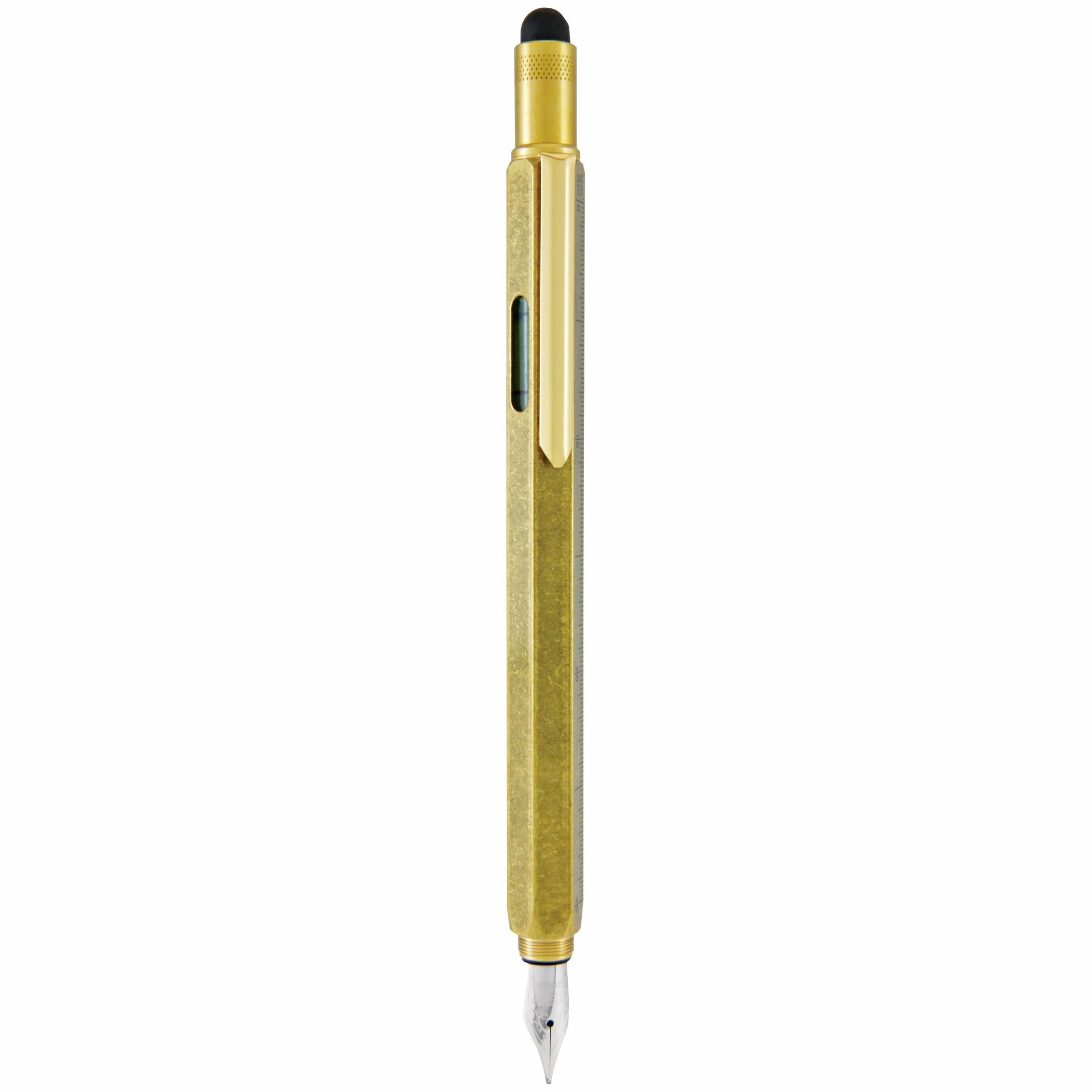 Monteverde One Touch Stylus Tool Brass Fountain Pen multipurpose