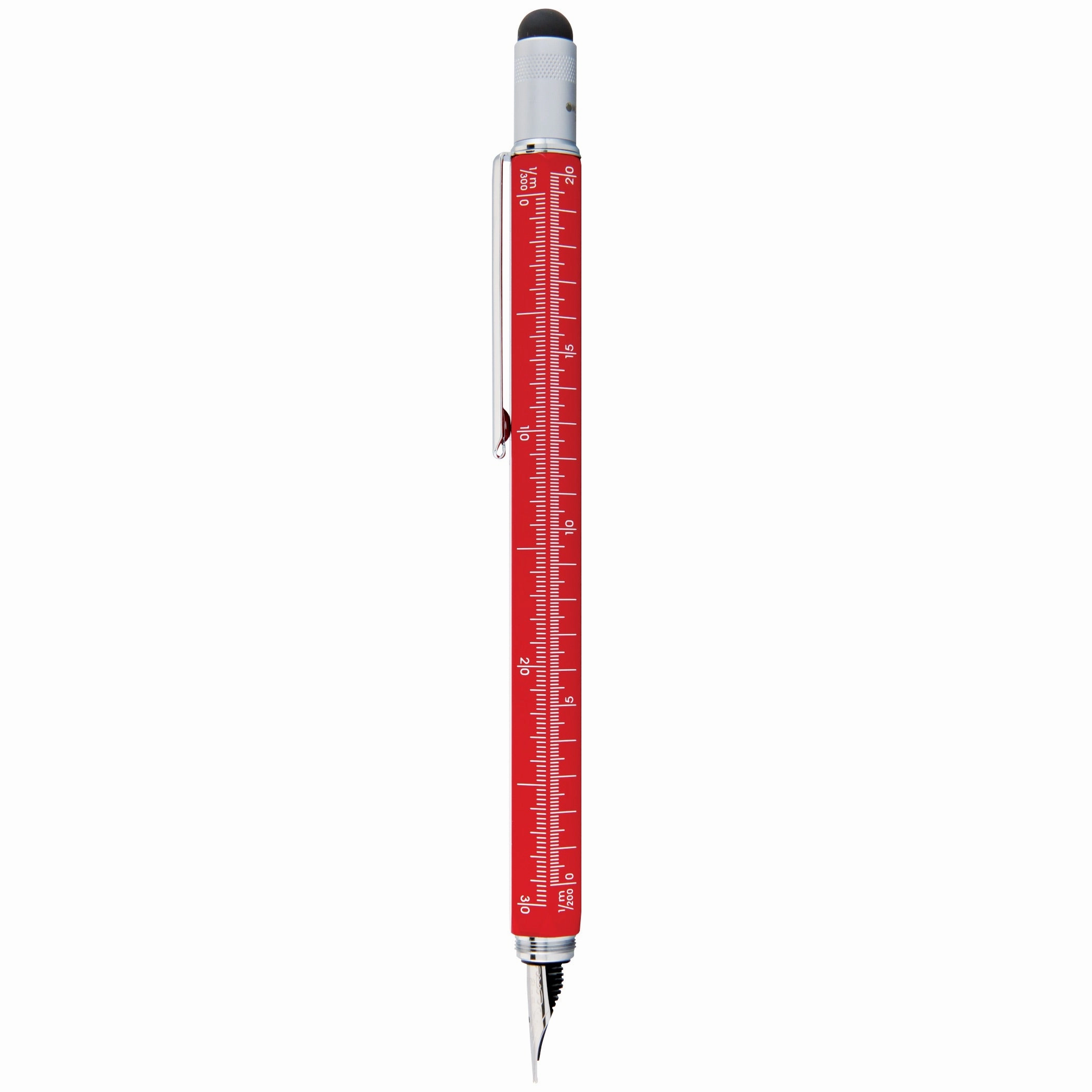 eco Monteverde One Touch Stylus Tool Red Fountain Pen