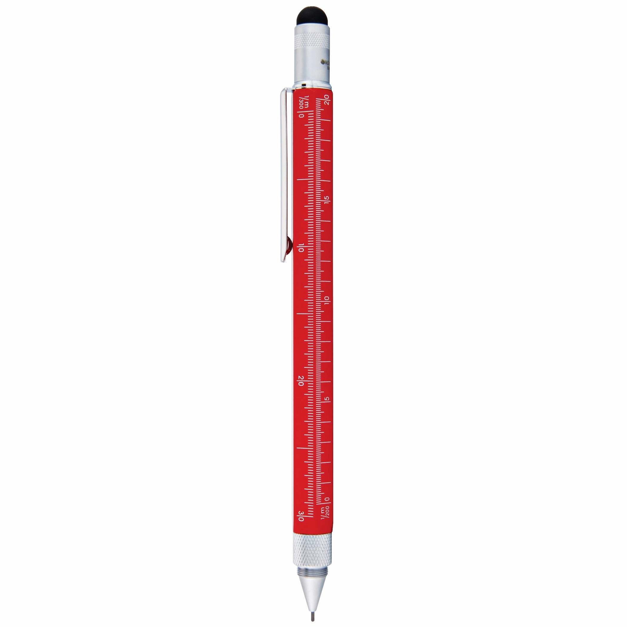 refined classic Monteverde One Touch Stylus Tool Red Pencil