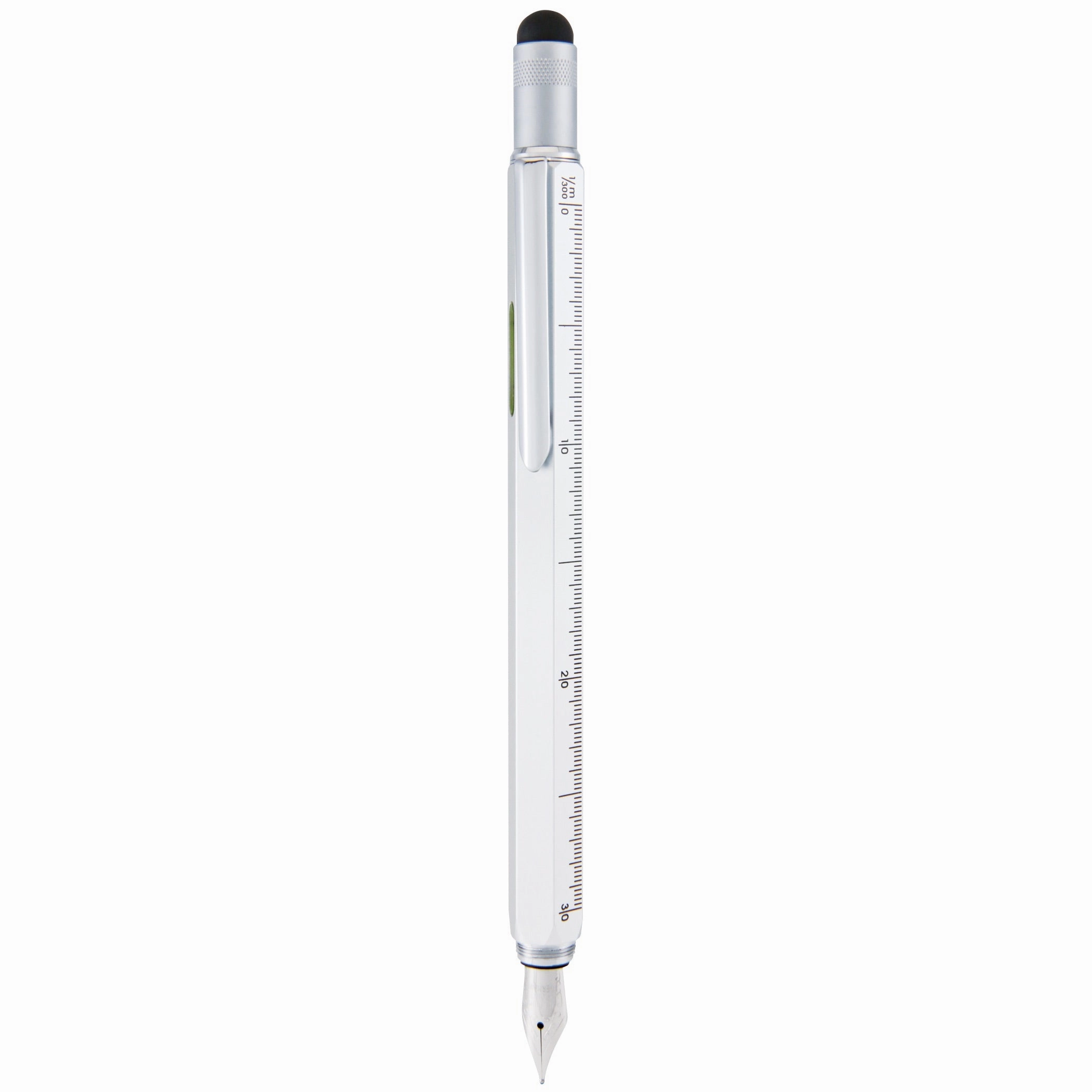 classic Monteverde One Touch Stylus Tool Silver Fountain Pen
