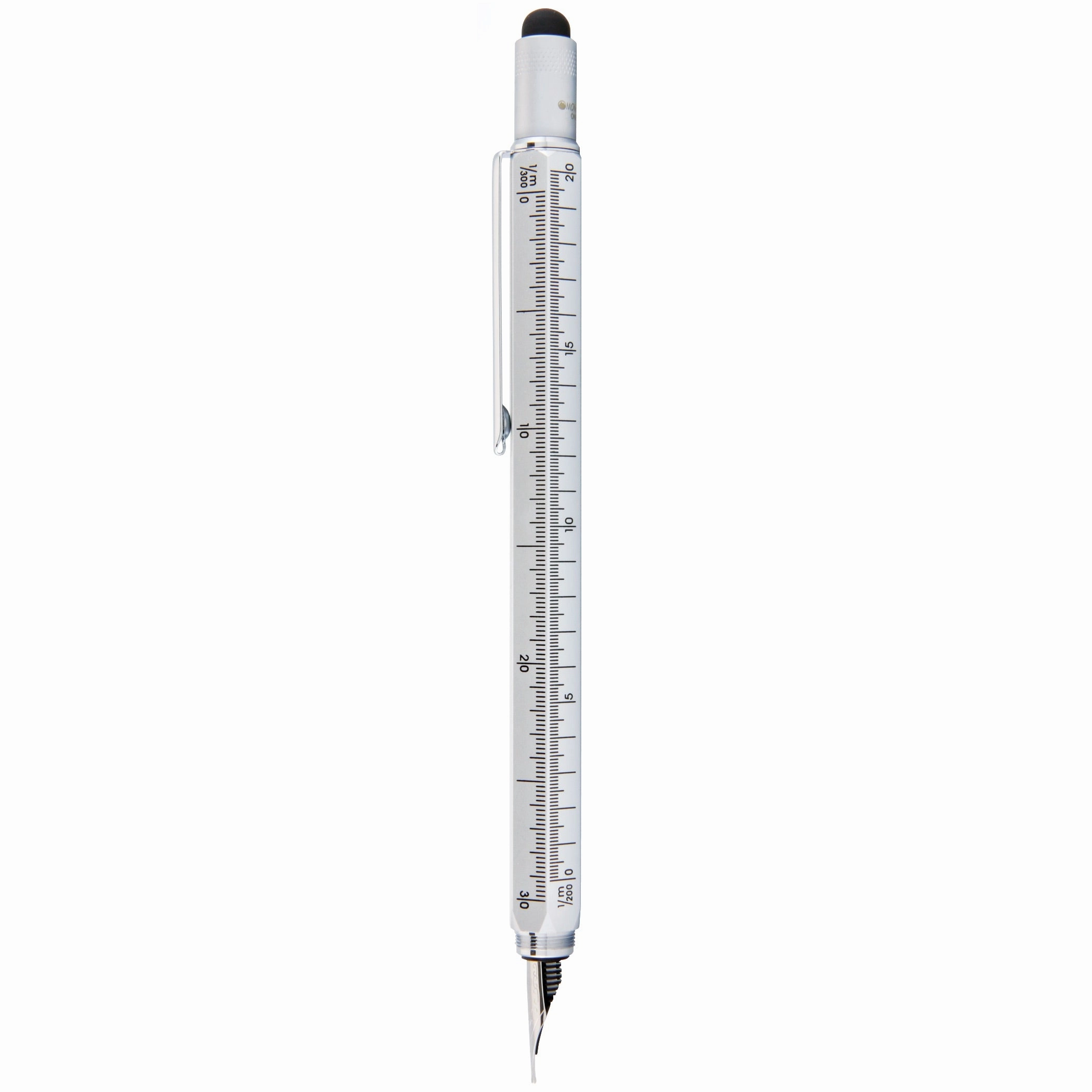 Monteverde One Touch Stylus Tool Silver Fountain Pen synthetic
