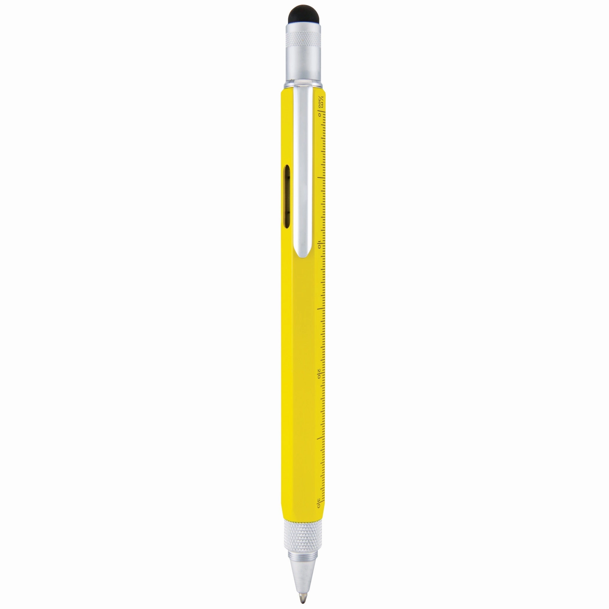 soft springloaded Monteverde One Touch Stylus Tool Yellow Ballpoint Pen