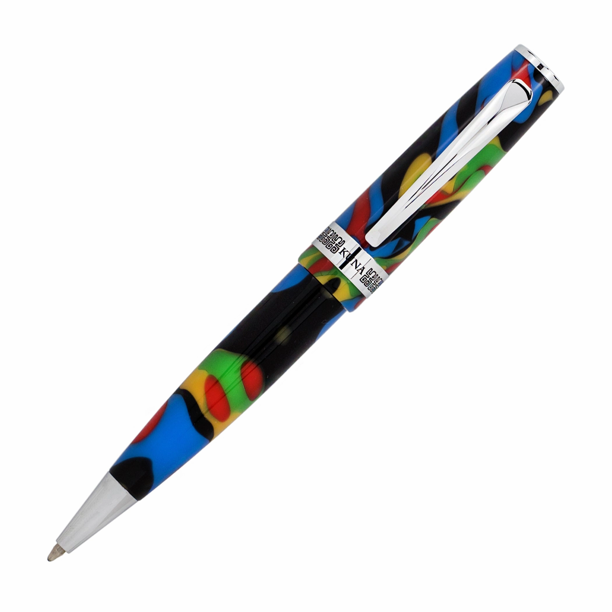 vintage wide Monteverde People Of The World Kuna Ballpoint Pen