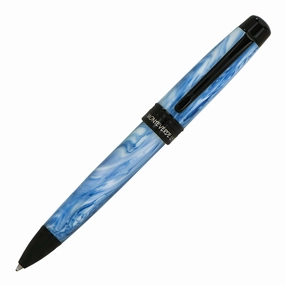Monteverde Prima Blue Swirl Ballpoint Pen heatproof handy