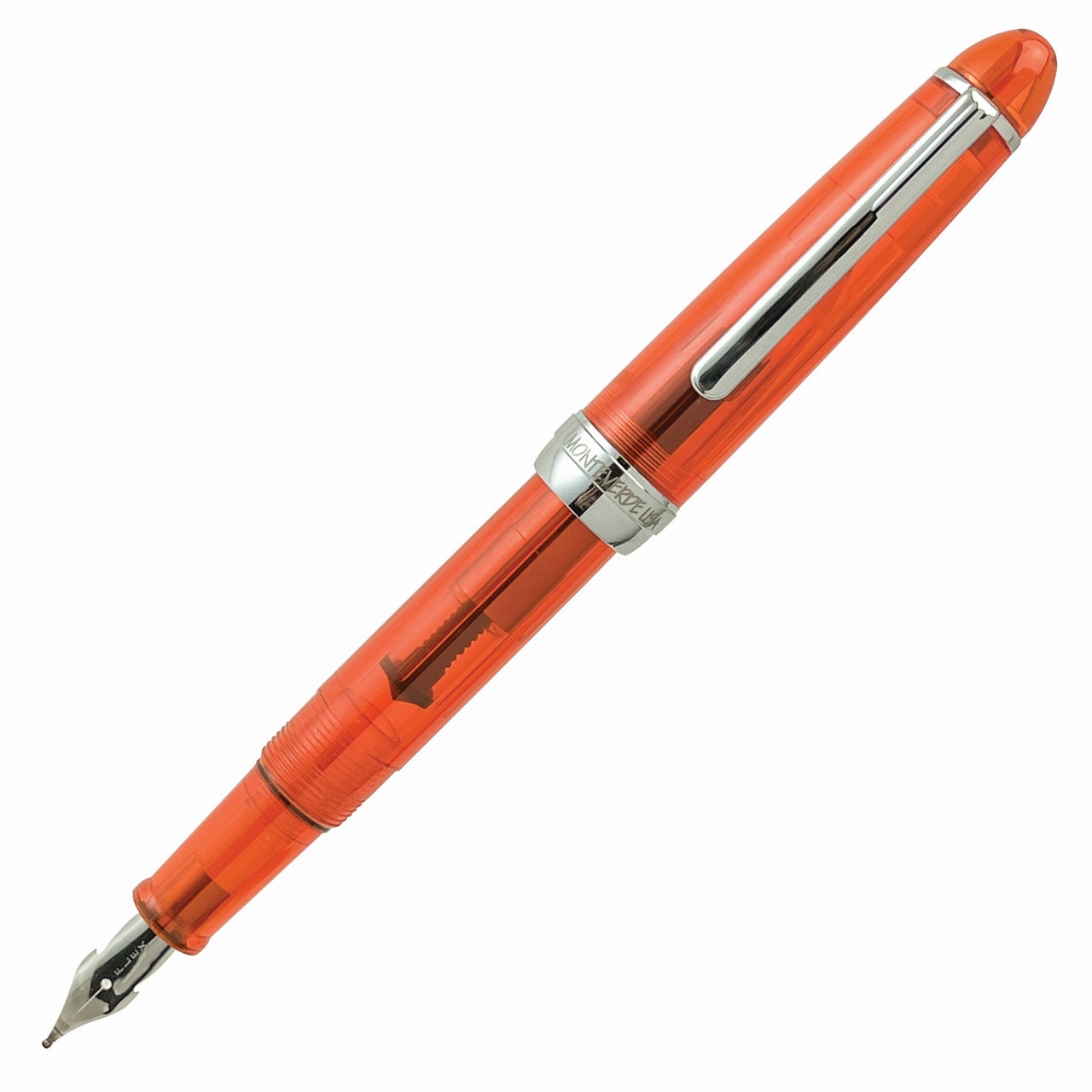 musthave flat Monteverde Prima Monza Id Orange Fountain Pen