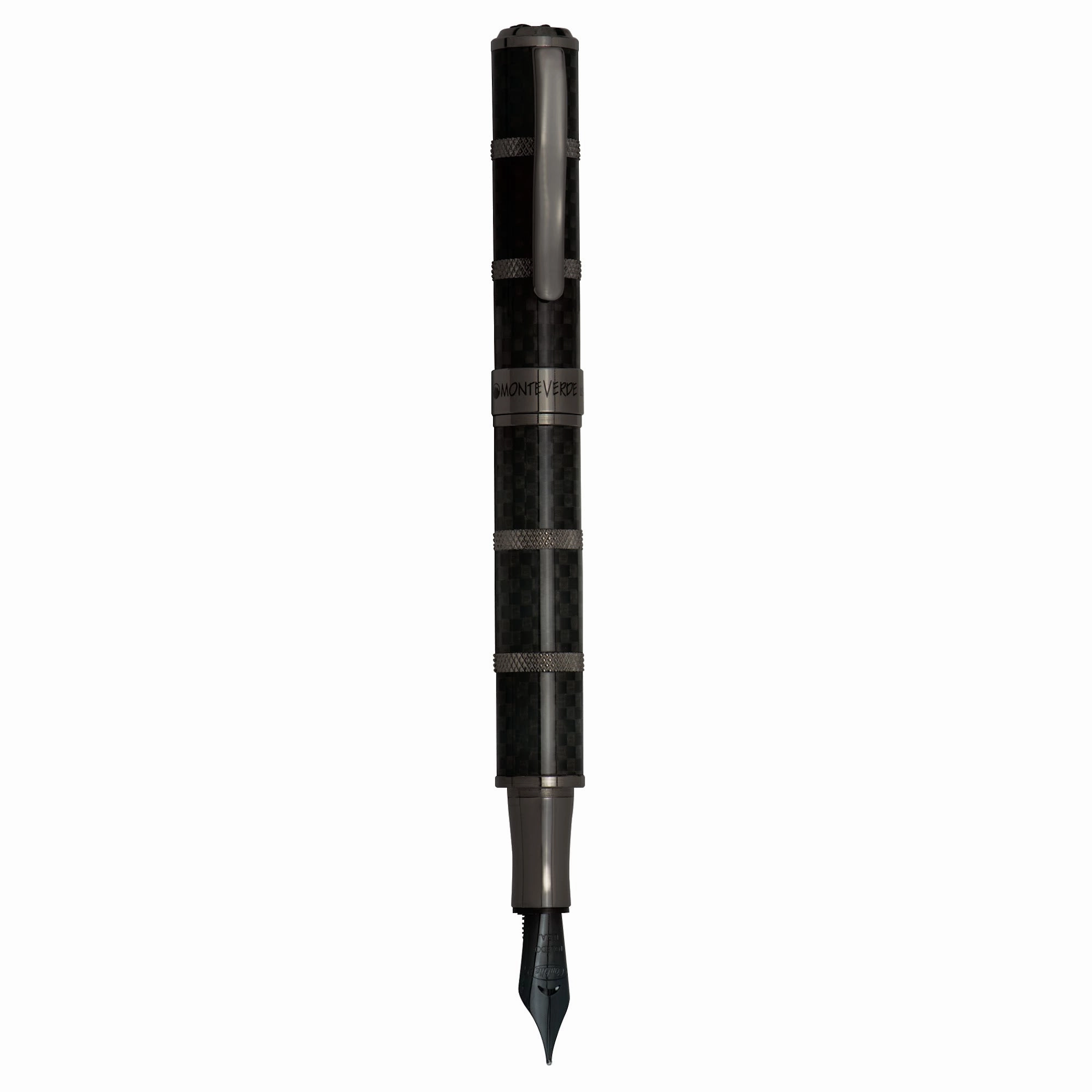 latest Monteverde Regatta Full Carbon Black Fountain Pen