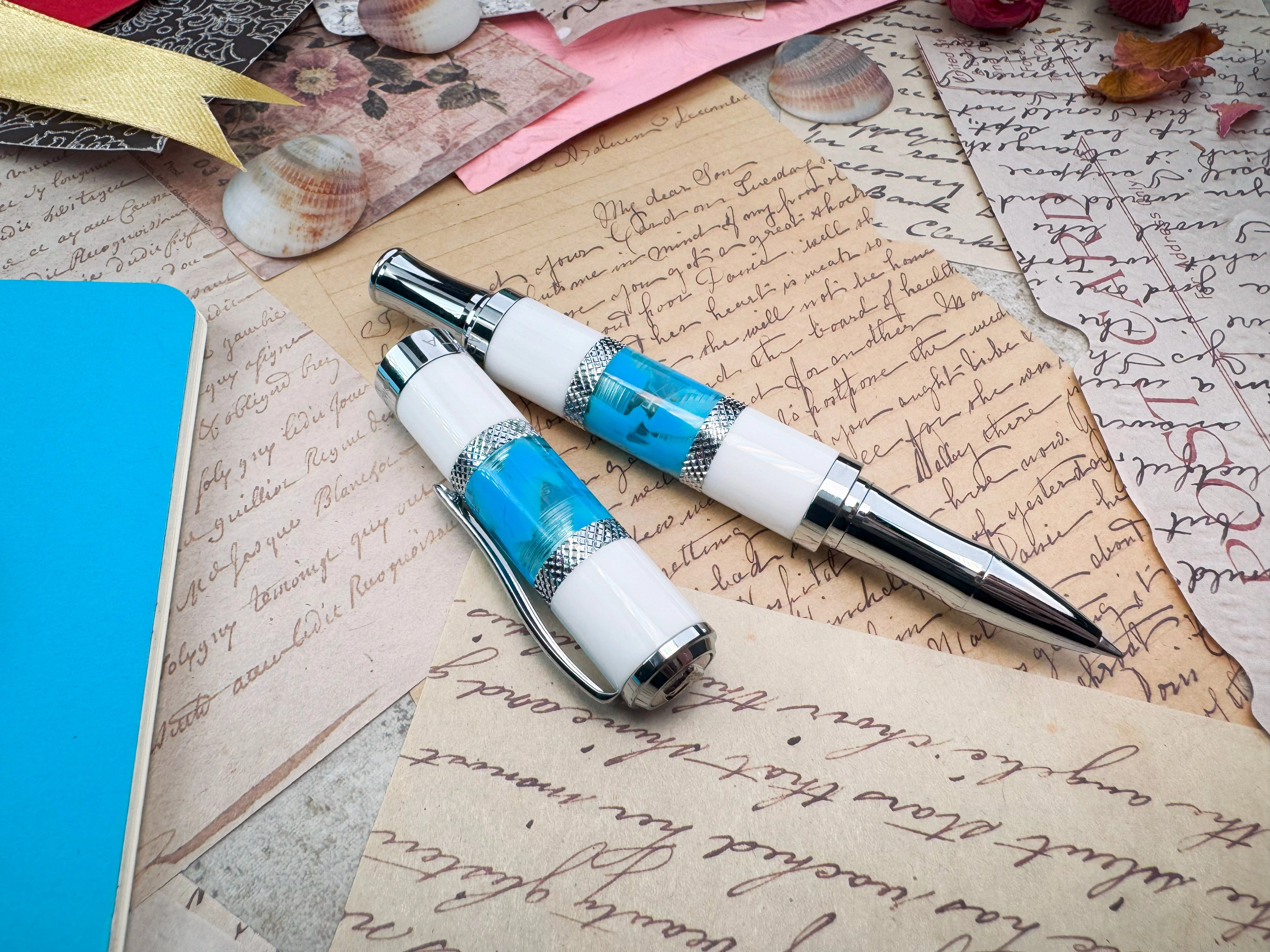 special biodegradable Monteverde Regatta Sport Santorini Blue - Ballpoint Pen