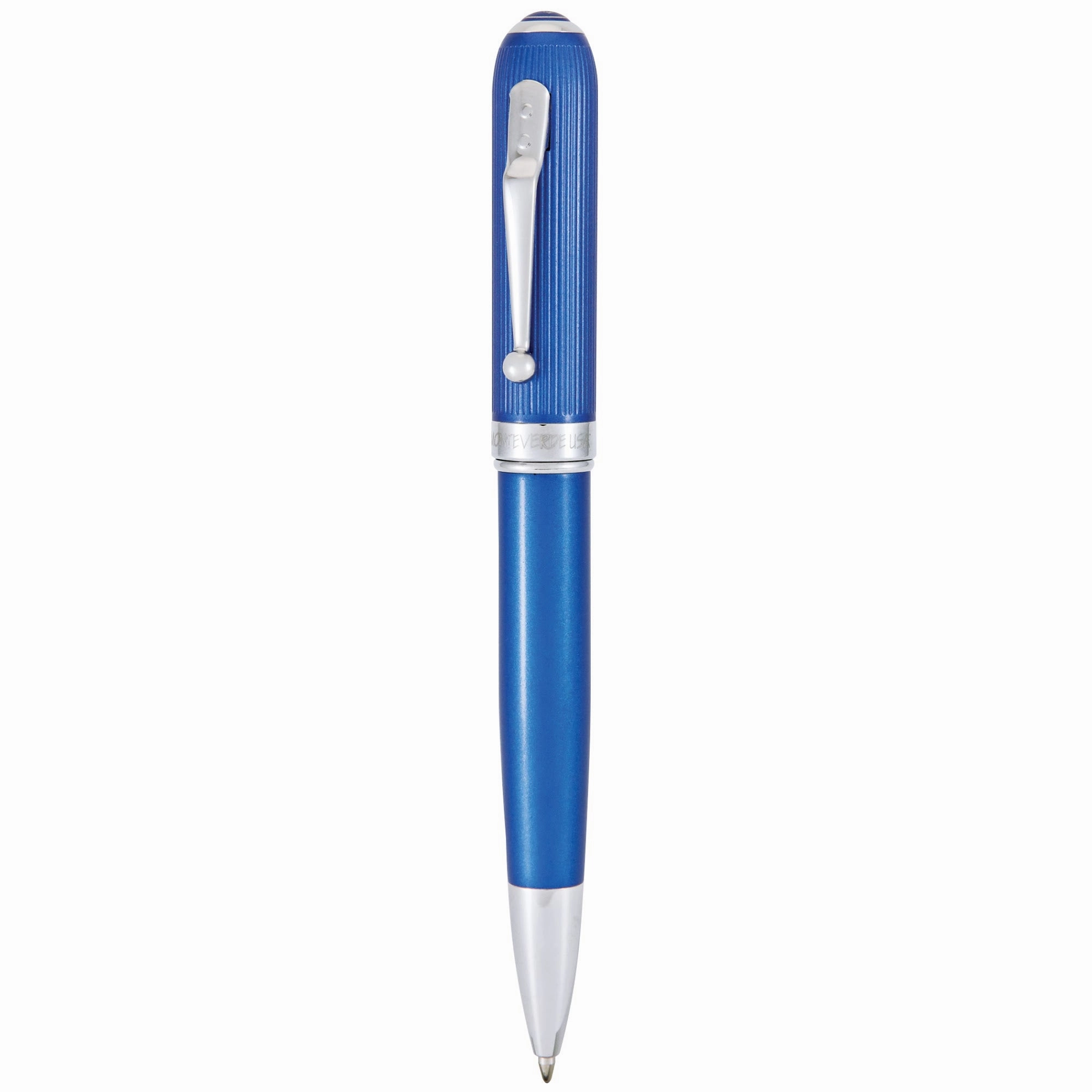 thin earthy Monteverde Rodeo Drive Blue Stardust Ballpoint Pen