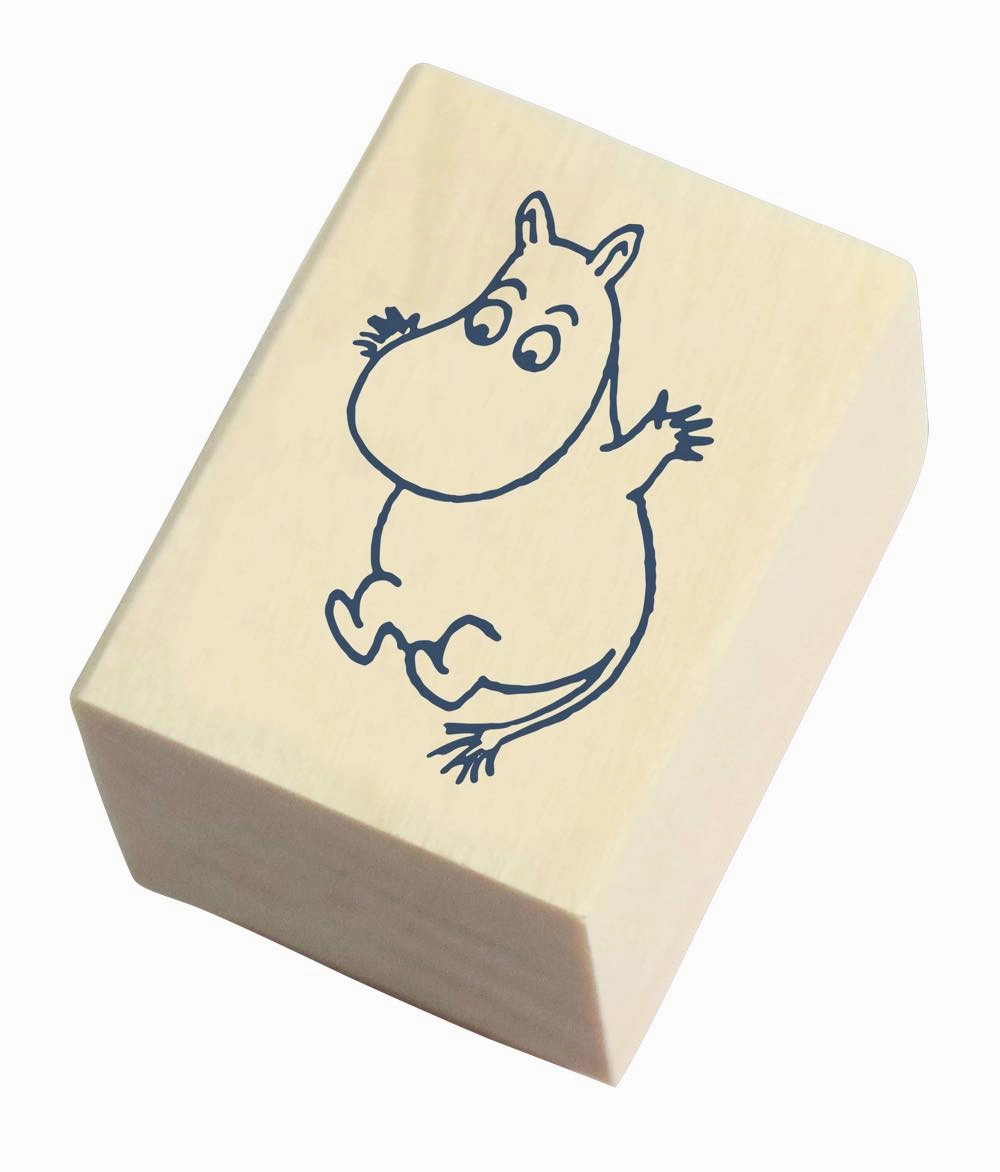 Moomin Moomintroll Rubber Stamp modern