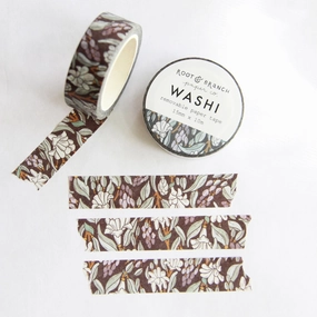 sleek Moonlit Tuberose Washi Tape