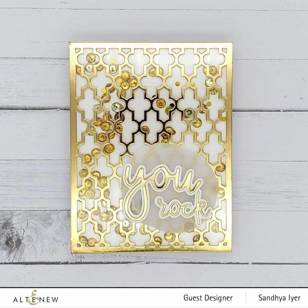 gift Moroccan Lattice Cover Die