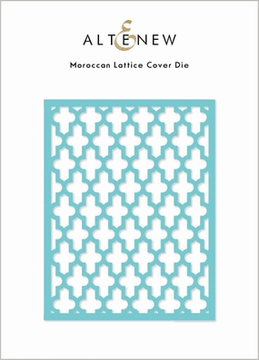 Moroccan Lattice Cover Die set neutral