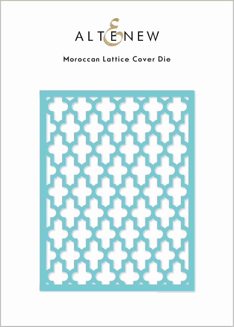 Moroccan Lattice Cover Die set neutral