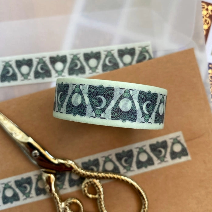 Moths & Moons Washi Tape luxury resilient