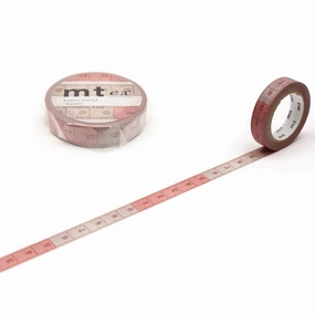 Mt Ex Measure Washi Tape shiny
