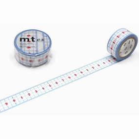 recycled Mt Ex Ruler Washi Tape