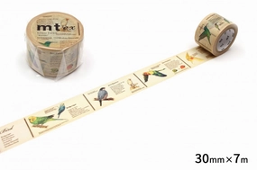 Mt Ex Washi Tape - Bird exclusive modern