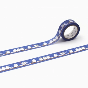 short Mt Ex Washi Tape - Shimaenaga Winter