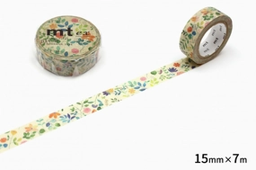 Mt Ex Washi Tape - Watercolor Floral special
