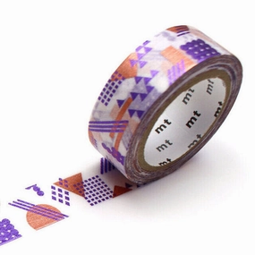 Mt Washi Tape 'High Brightness' Overlapped Geometry refined superior