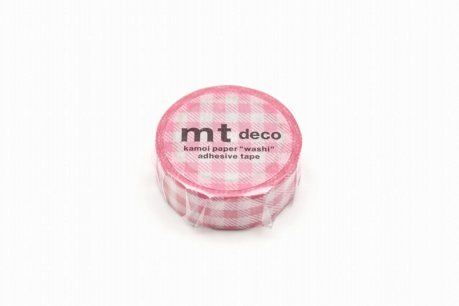 Mt Washi Tape - Striped Gingham Check Pink mini bestselling
