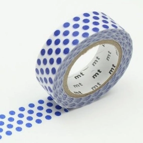 sturdy Mt Washi Tape Dot Night Blue