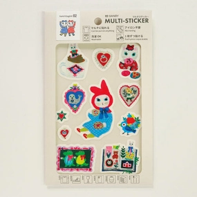 magnetic Multi-Sticker Yumi Kitagishi - Tea Time