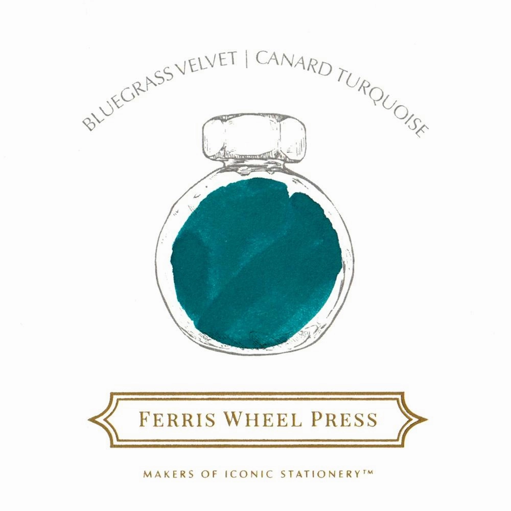 collapsible shockproof 38Ml Bluegrass Velvet Ink