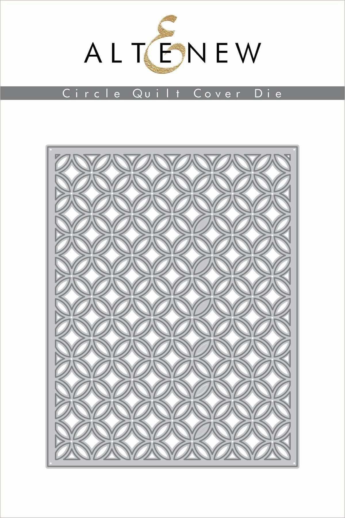 Circle Quilt Cover Die antislip tiny