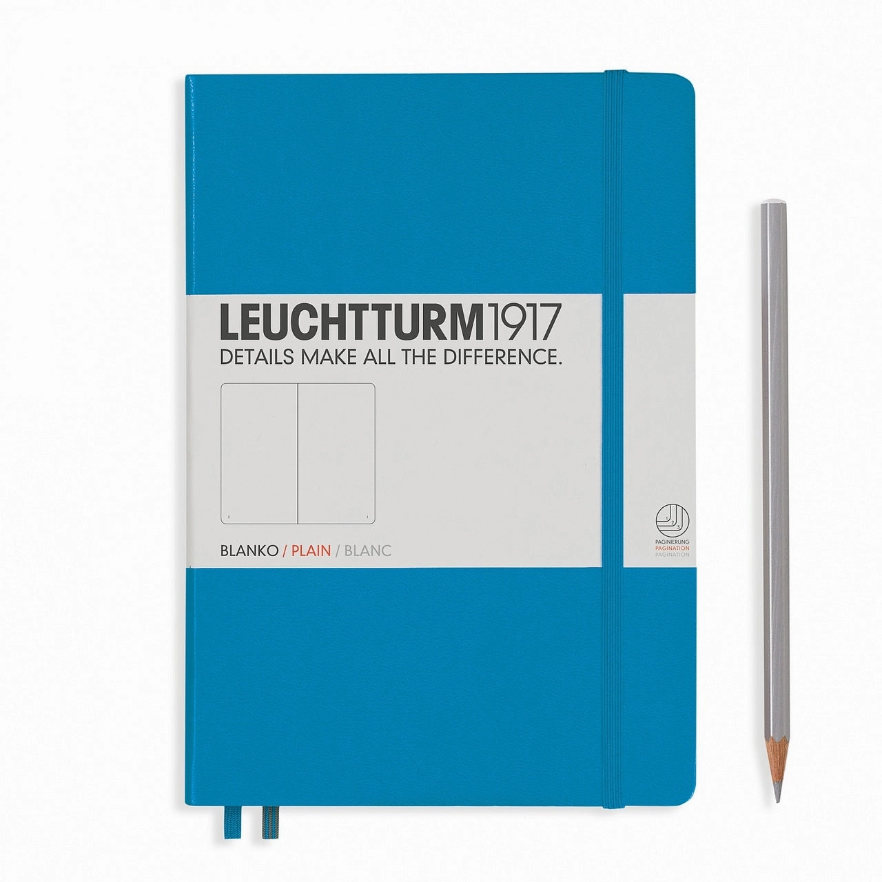 Leuchtturm1917 Plain A5 Size Notebooks magnetic