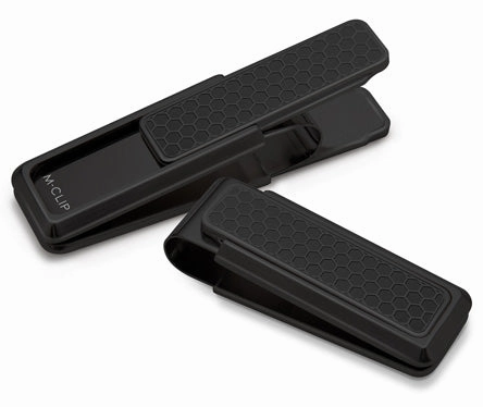 ceramic M-Clip Blackout Stainless Honeycomb Money Clip