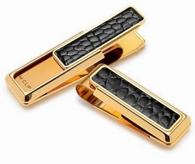 M-Clip New Yorker Black Alligator Money Clip portable bold